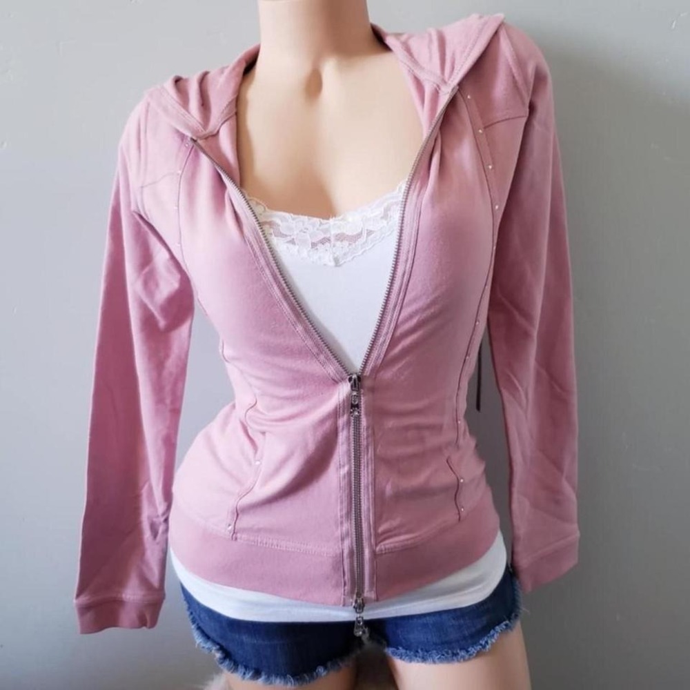 Pink BCBG hoodie